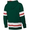 NHL Minnesota Wild Men's Long Sleeve Hooded Sweatshirt with Lace - 2 of 3