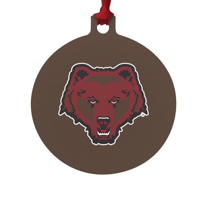 Brown University Primary Logo Aluminum Holiday Christmas Tree Ornament