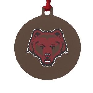 Brown University Primary Logo Aluminum Holiday Christmas Tree Ornament - 1 of 4