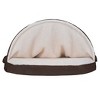 FurHaven Faux Sheepskin Snuggery Orthopedic Dog Bed - 2 of 4