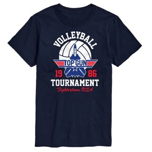 Men's - Top Gun - Volleyball Tournament Short Sleeve Graphic T-Shirt - 1 of 4
