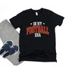 The Juniper Shop In My Football Era - Red Toddler Short Sleeve Tee - 2 of 3