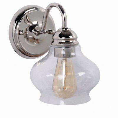 Craftmade Lighting Yorktown 1 - Light Wall Light in  Polished Nickel