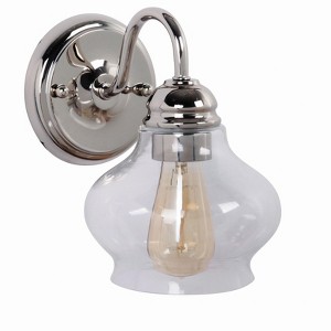 Craftmade Lighting Yorktown 1 - Light Wall Light in  Polished Nickel - 1 of 1