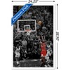 Trends International Michael Jordan - The Shot Framed Wall Poster Prints - 3 of 4