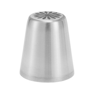 Unique Bargains Piping Tip 304 Stainless Steel Silver Tone 0.98"x1.46"x1.65" 1 Pcs - 1 of 3