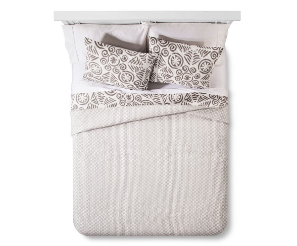 Kalahari Quilt Set King Gray - homthreads&#153;