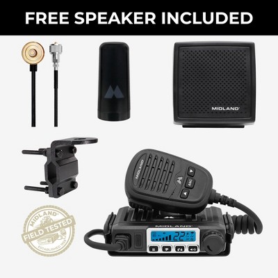 Midland MicroMobile® GMRS 15-Watt Two-Way Farm Tractor Radio Bundle - MXT115AGVP3