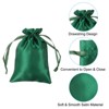 Unique Bargains Mini Smooth Soft Wedding Christmas Satin Bags with Drawstring 30 Pcs - 3 of 4