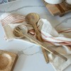 Set of 2 Serving Utensils Natural Mango Wood & Jute by Foreside Home & Garden - 2 of 4