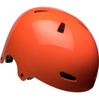 orange kids helmet