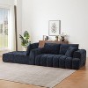 Dolonm Chenier L-shaped Combination Sofa with Side Lounge Chair,Compression Boneless Sofa,No Assembly Required,for Living Room,Bedroom - 3 of 4