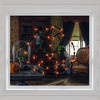 Northlight Lighted Jack-O-Lantern Halloween Window Silhouette Decoration - 14" - 3 of 4