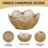 Mela Artisans Gurez Valley Bowl in Gold - 2 of 3
