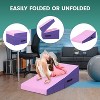 BestMassage Gymnastics Mat Foldable Tumbling Mat for Home Gym Training Exercise - 4 of 4