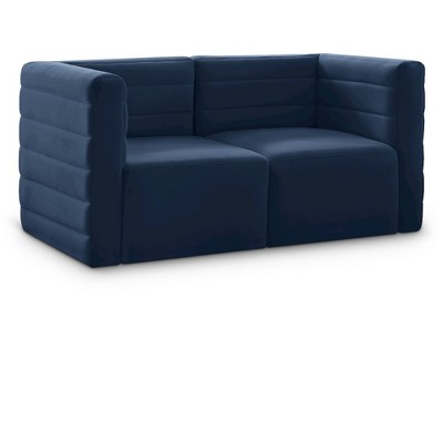 Meridian Furniture,Quincy Velvet Modular Sofa