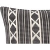 KAF Home Yarn Dyed  Cotton Jacquard Decorative Pillow With Feather Filled Insert - 20" x 20" - 2 of 4