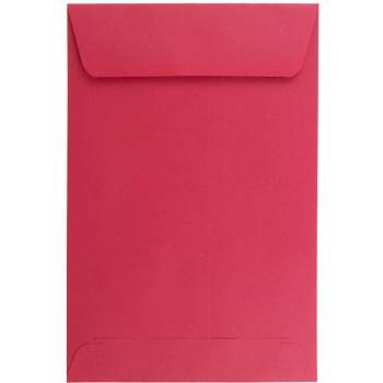 Jam Paper Plastic Sleeves 9 X 12 Orange 12/pack (226330937