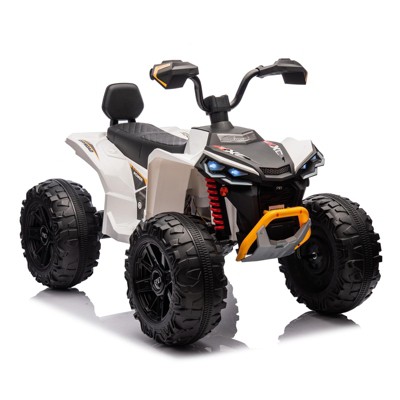 Ride On ATV Car, 2 Seater Electric Four-Wheeled ATV, Electric Car for Kids with Powerful Motor Off-Road Vehicle Kids ATV for Boys Girls