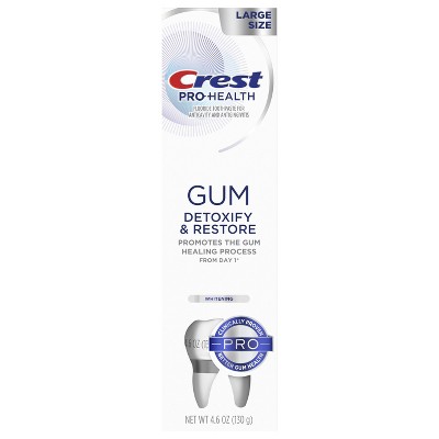 Crest Pro-Health Gum Detoxify and Restore Whitening Toothpaste 4.6 oz