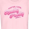 Juniors Womens Mean Girls Valentine's Day You're Like Really Pretty T-Shirt - image 2 of 4