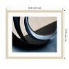 Amanti Art Architectural Curve III by Jim Christensen Wood Framed Wall Art Print - 4 of 4