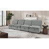 Double-Layer Cushion Modular Sofa, Freely Combinable, 4-Seater with Storage Function, Includes 4 Soft Cushions, Perfect for Living Rooms, Offices, and Apartments - 2 of 4