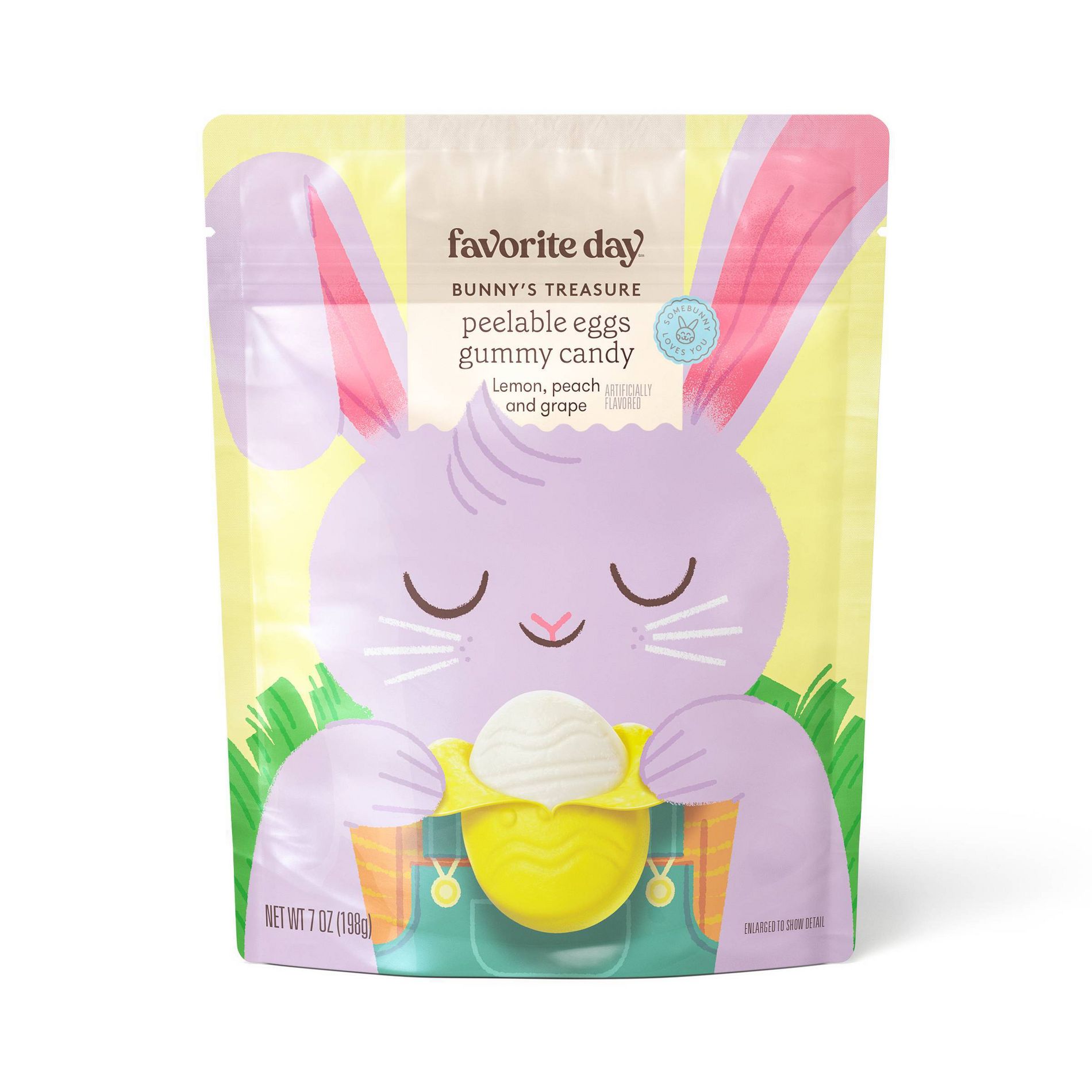 Peelable Gummy Egg Easter Candy - 7oz - Favorite Day™