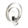 Livex Lighting Modesto 1 - Light Wall Light in  Brushed Nickel - 4 of 4