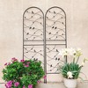 NicBex Metal Plant Stakes for Indoor Plants, Rust-Proof Gardening Trellis for Gardens - 2 of 4