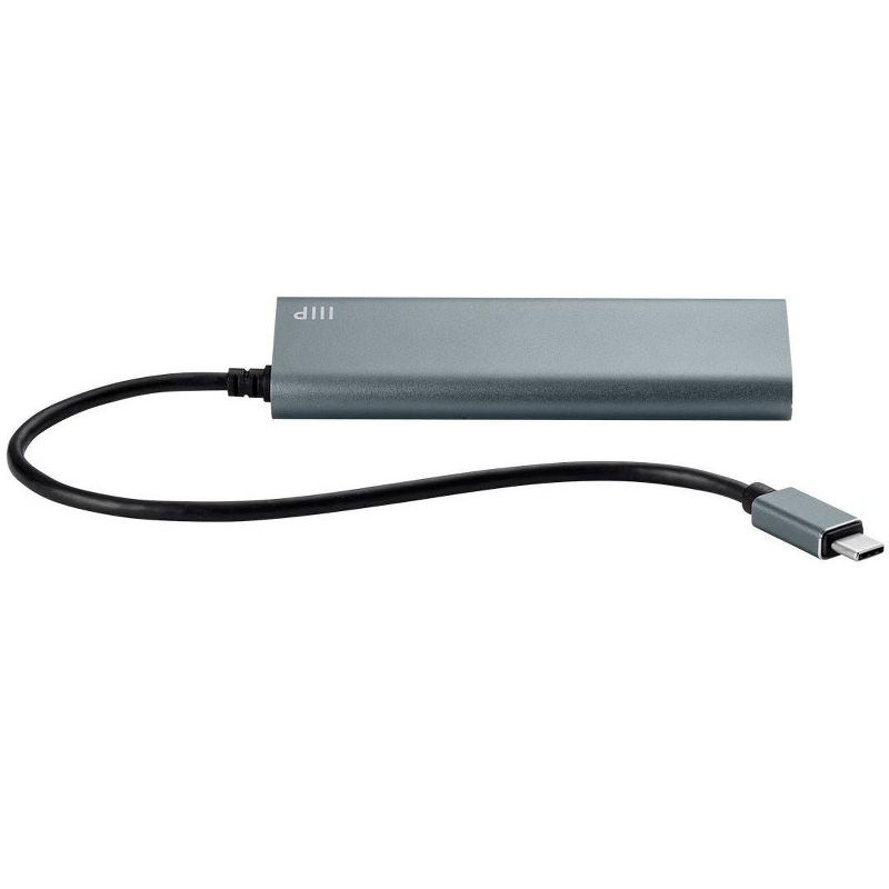 Monoprice 4 Port USB-C Hub - Aluminum, SuperSpeed Transfer Rates, Compatible With Apple MacBook, Google Chromebook & More, 4 of 7
