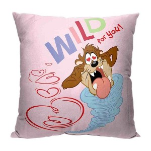 Warner Bros. Looney Tunes Tazmanian DevilWild For You Pillow - Tazmanian Devil - 1 of 2