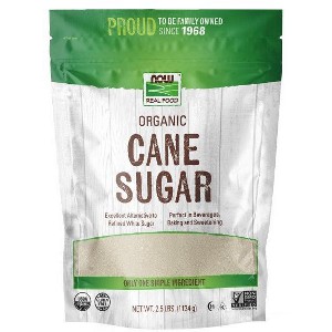 Organic Cane Sugar by Now Foods  -  2.5 lb Granule - 1 of 2