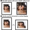 Americanflat 2 Pack of Picture Frames with Mat - Plexiglass Cover - 4 of 4