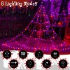 Ollny 454 LED Halloween Web Lights (Purple & Orange, Green Cable, 8 Modes, IP67) - 2 of 4