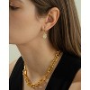 Bearfruit Jewelry Sterling Silver 18k Gold Plated Camille Teardrop Earrings - 3 of 4