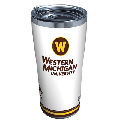 NCAA Western Michigan Broncos 20oz Arctic Stainless Steel Tumbler with Lid