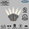 Novelty Lights 100 Light Incandescent Mini Christmas String Lights Brown Wire 50 Feet - 4 of 4