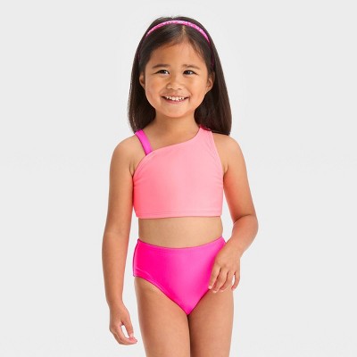 Toddler Girls' Barbie Tankini Set - Pink : Target