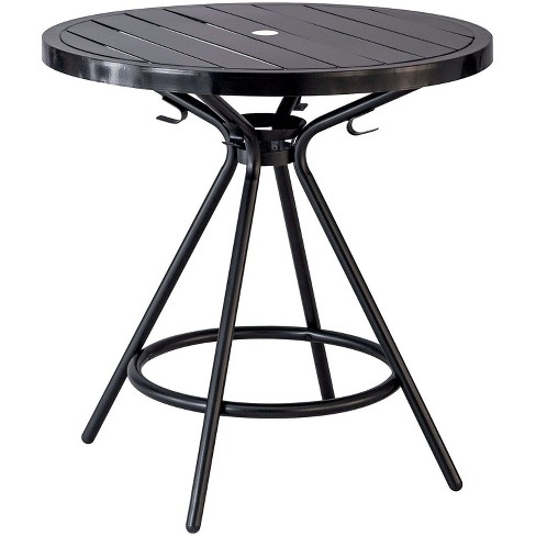 Safco CoGo Tables Steel Round 30" Diameter x 29 1/2" High Black 4361BL - image 1 of 2