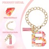 Unique Bargains Epoxy Resin Colorful Glittery Tassel Sports Water Bottle Accessories Letter Charm 1 Pc - 3 of 4