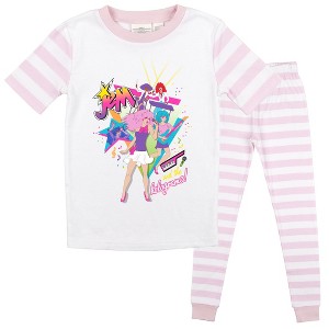 Jem And The Holograms Youth Girl 2-Piece Pajama Set - 1 of 4