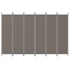 vidaXL 6-Panel Room Divider Anthracite 118.1"x86.6" Fabric - 3 of 4