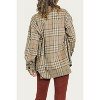 Women's CHECKED WOOL-BLEND SHIRT-JACKET - J.NNA - 2 of 2