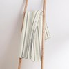 Rochelle Stripe Grey Quilted Throw  - Levtex Home - 3 of 4