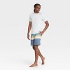 Men's Slim Fit Short Sleeve Rash Guard Swim Shirt - Goodfellow