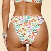 Women's Vibrant Floral Print Bikini Bottoms - Cupshe - 3 of 3
