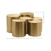 Meridian Furniture,Dimple Coffee Table - 3 of 4
