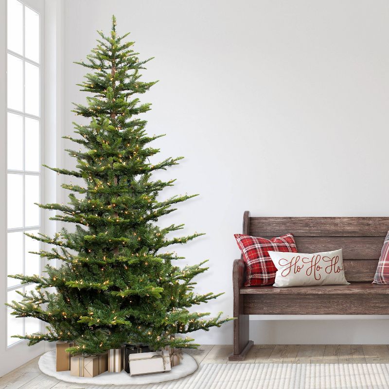 7.5ft Pre-lit Artificial Christmas Tree Full Alaskan Fir, 6 of 8