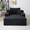 Sleeper Sofa Chair Modern Cloud-Like Comfort with Ergonomic Support for Living Room 64"W - 3irtyhousy - 2 of 4